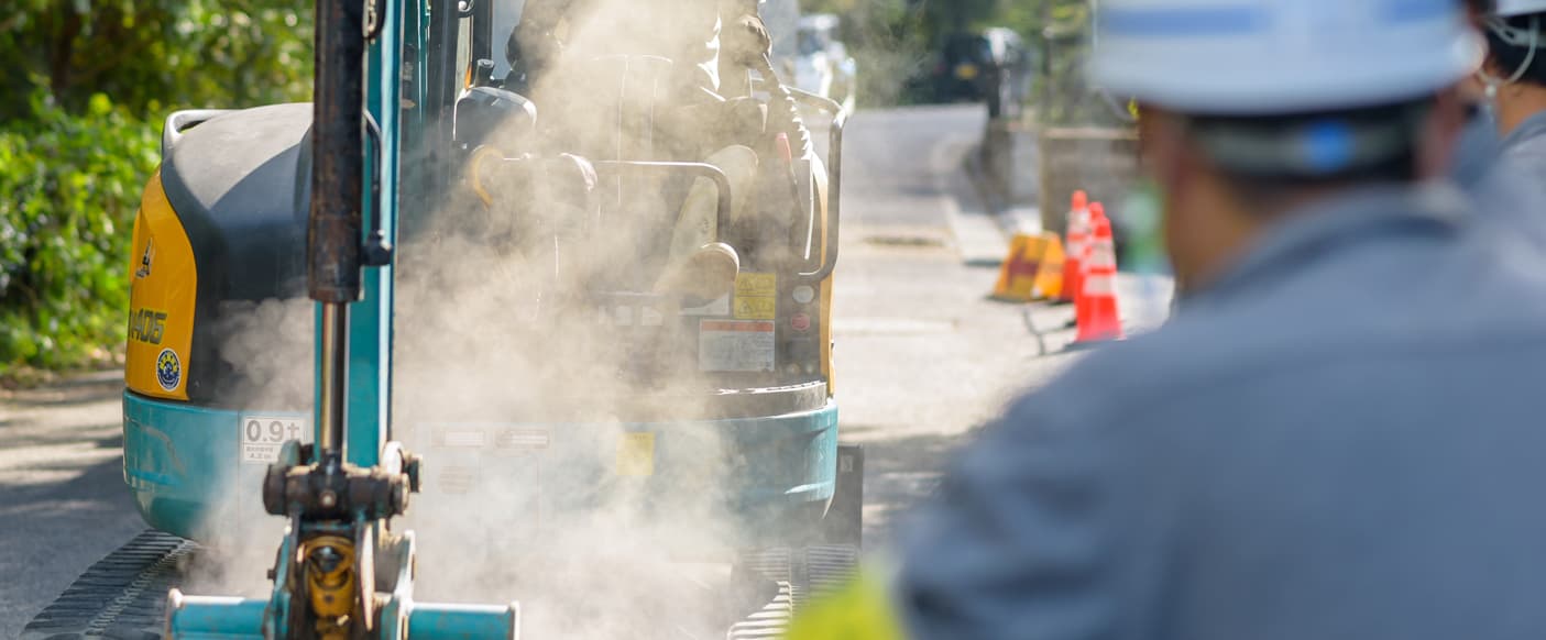 技術と信頼で未来を照らす　みつる建設